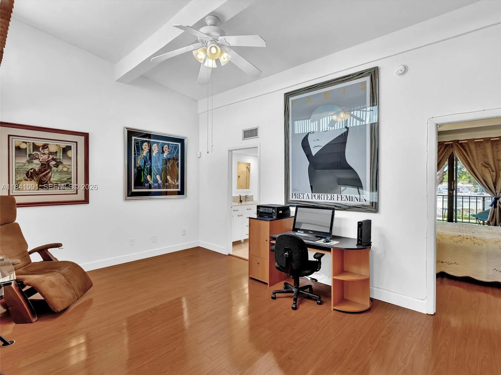 Second Bedroom is used as a loft and can be enclosed.