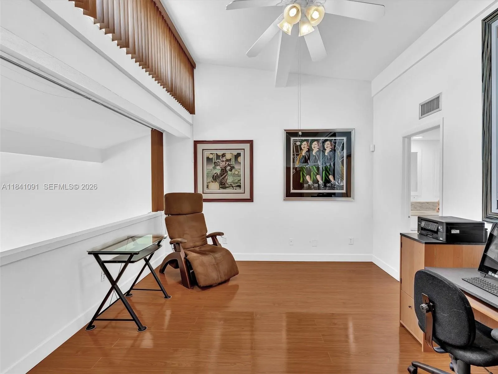 Second Bedroom is used as a loft and can be enclosed.