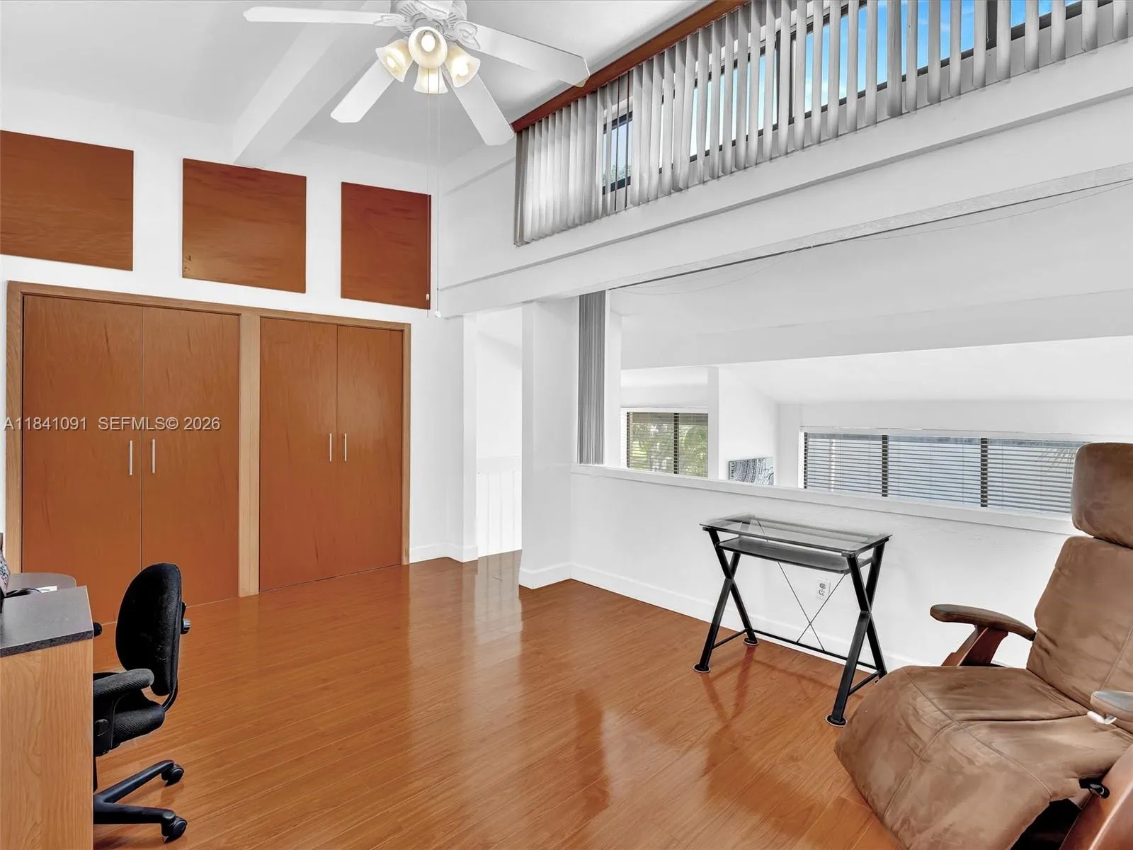 Second Bedroom is used as a loft and can be enclosed.