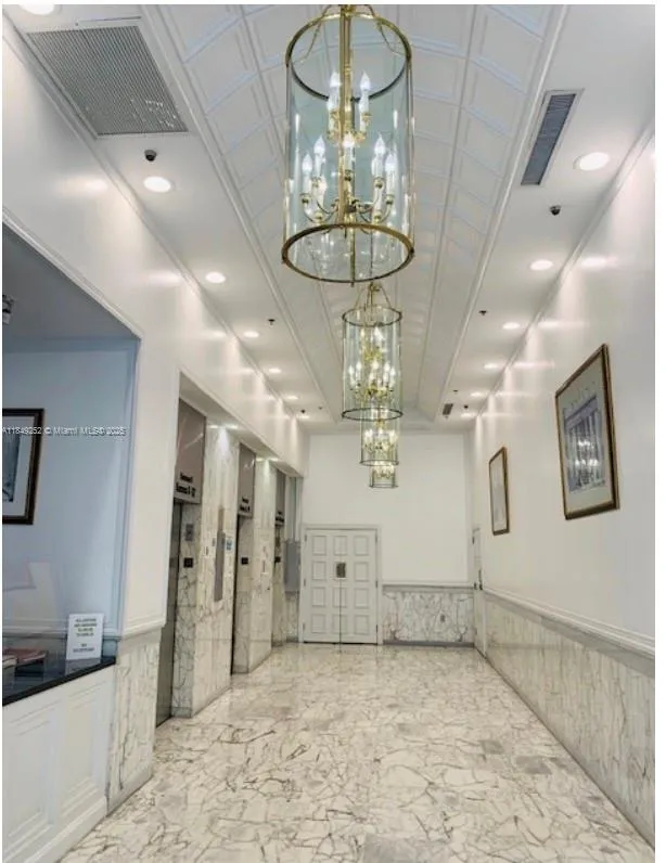 Building lobby / elevators