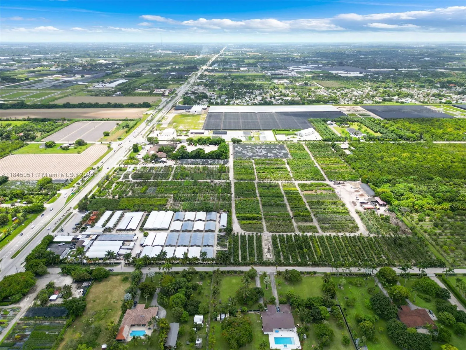 PARTIAL VIEW OF THE PROPERTY OFF SW 188 ST