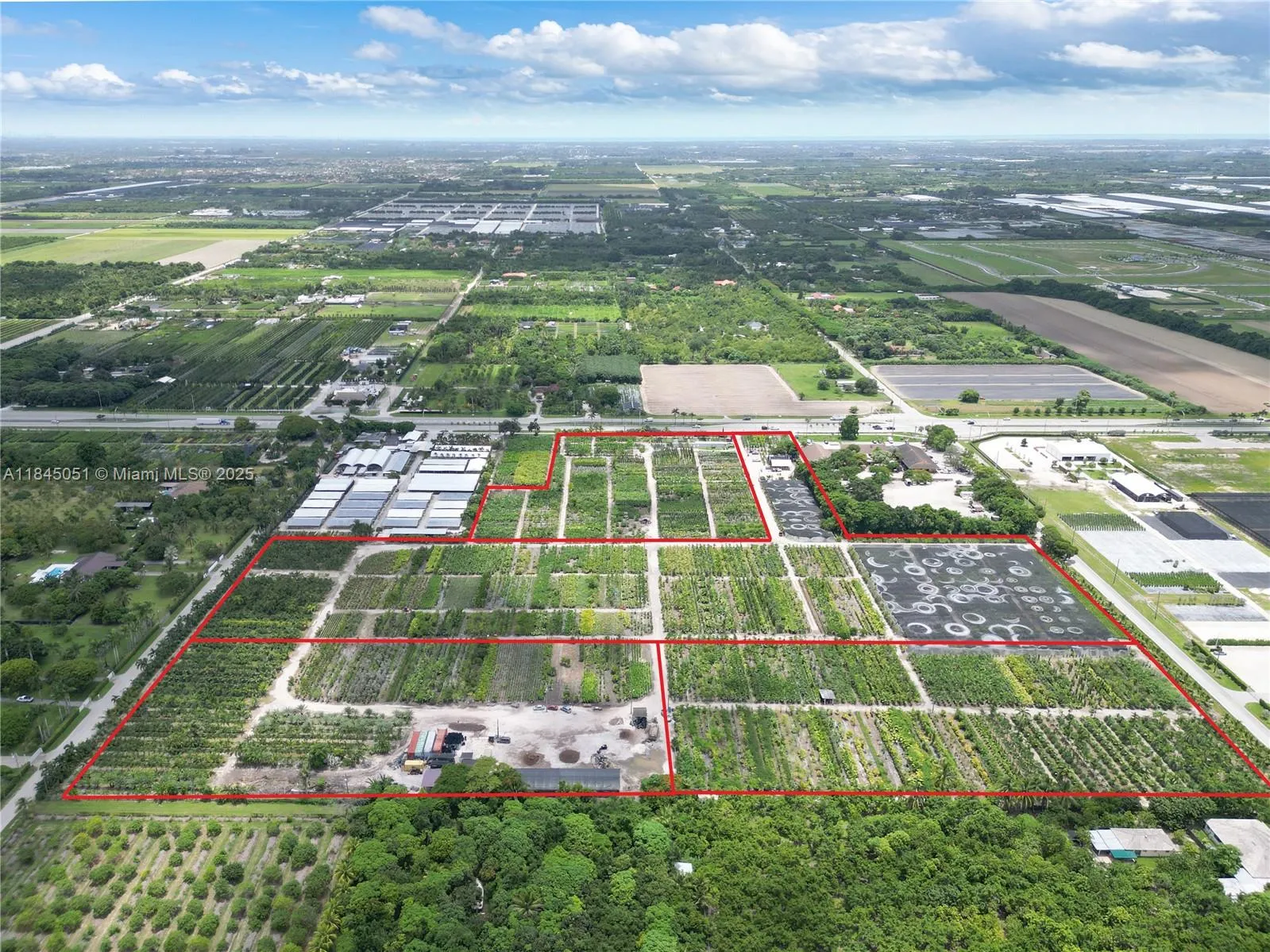 VIEW FROM WEST TO EAST