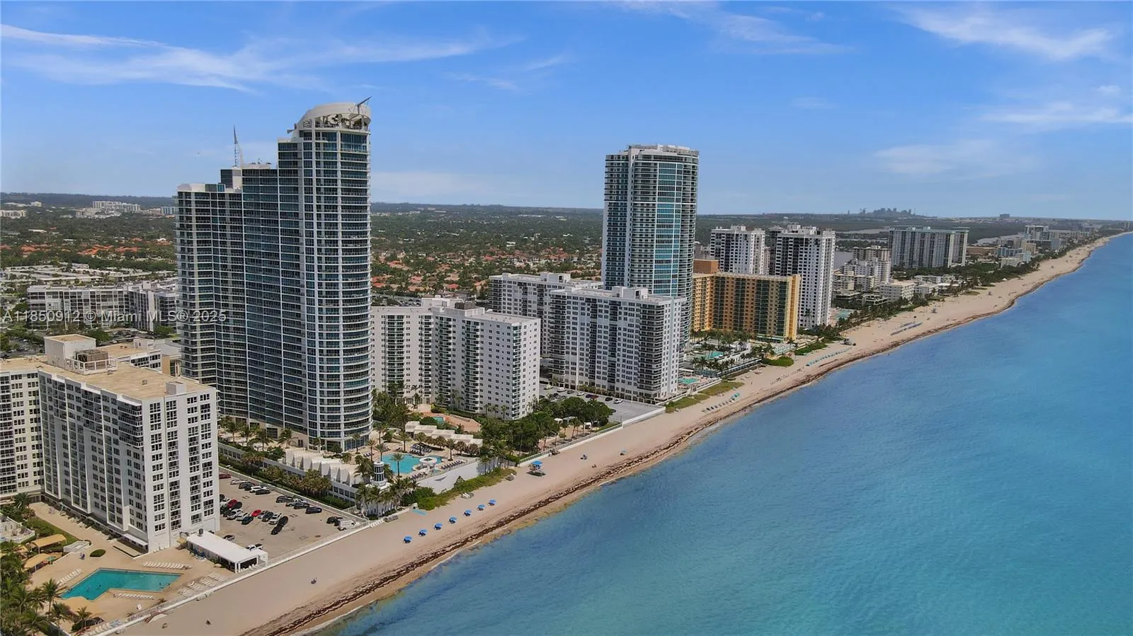 Aerial North views