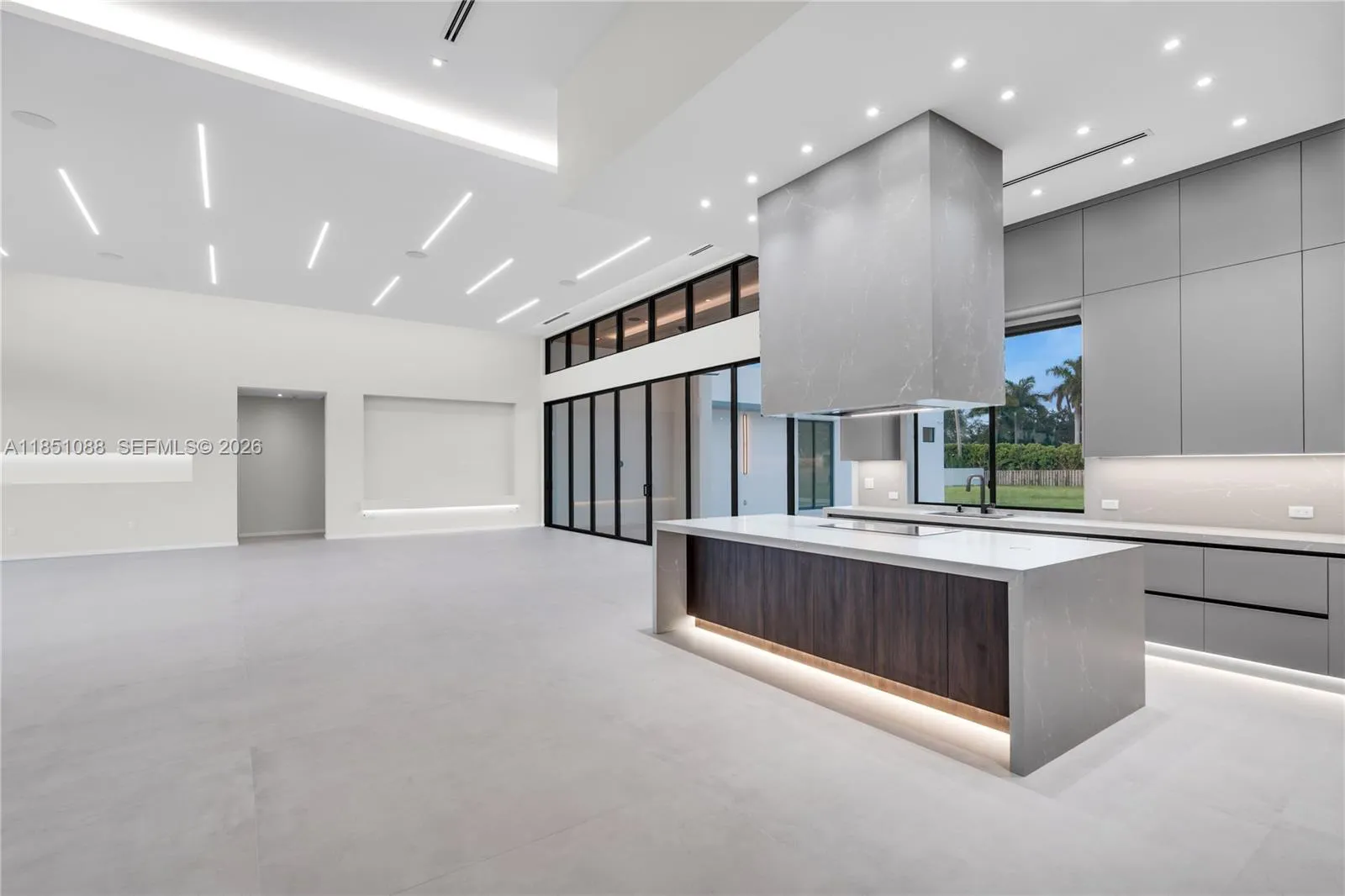Kitchen area view