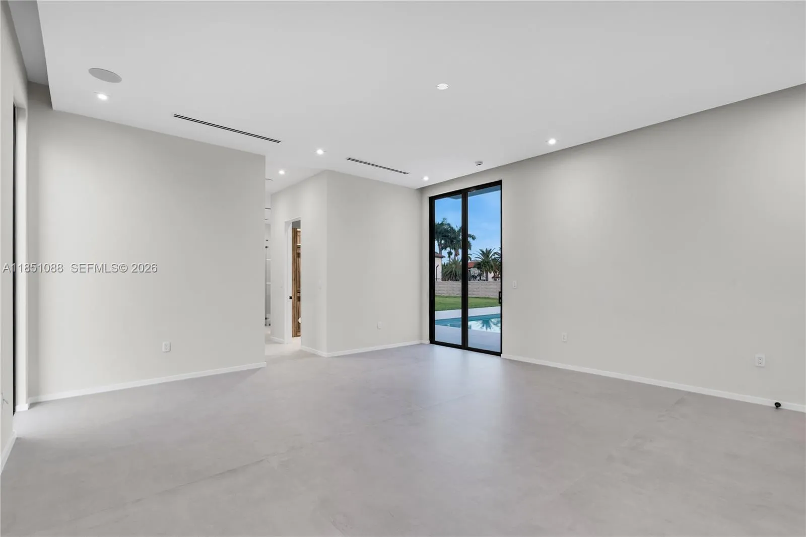 Master bedroom side view