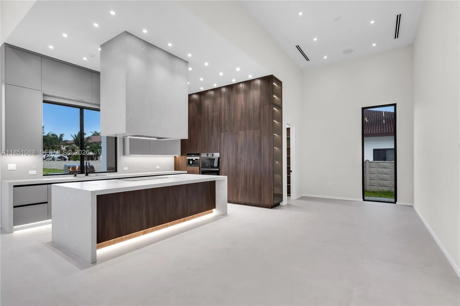 Kitchen area view