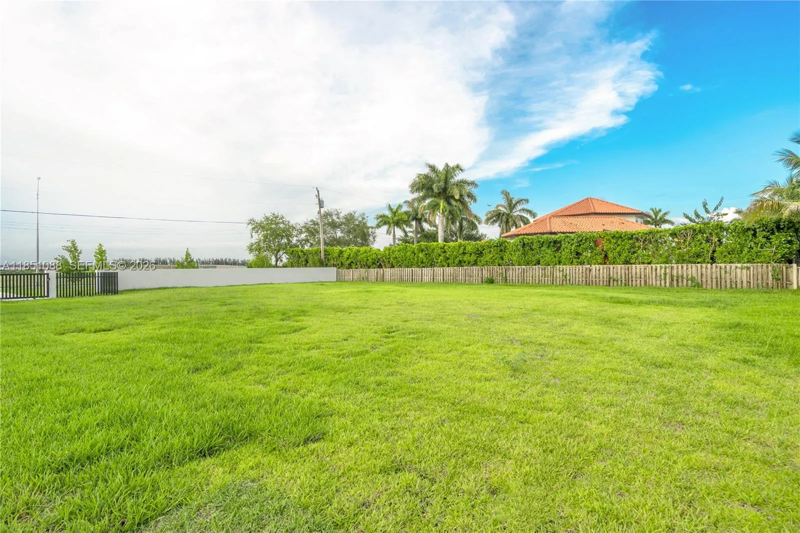 Yard view