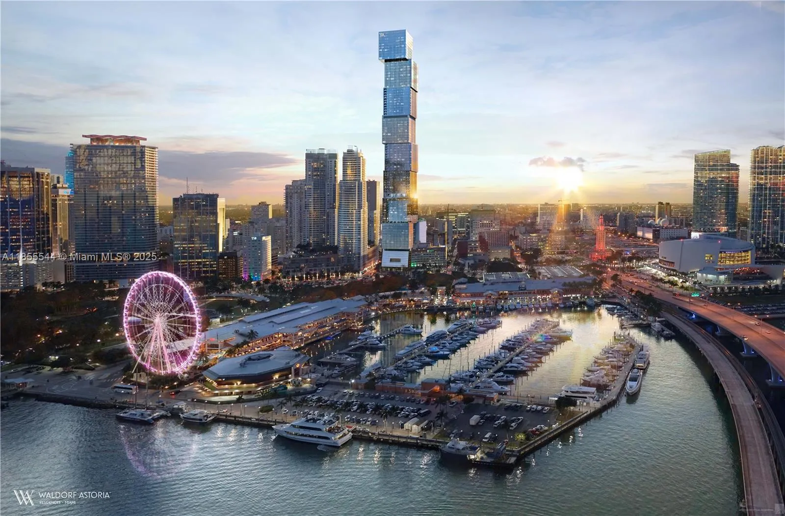 300 N Biscayne Blvd 8405, Miami, Florida 33132, Miami, Florida 33132, 1 Bedroom Bedrooms, ,2 BathroomsBathrooms,Residential,For Sale,300 N Biscayne Blvd 8405, Miami, Florida 33132,A11855544