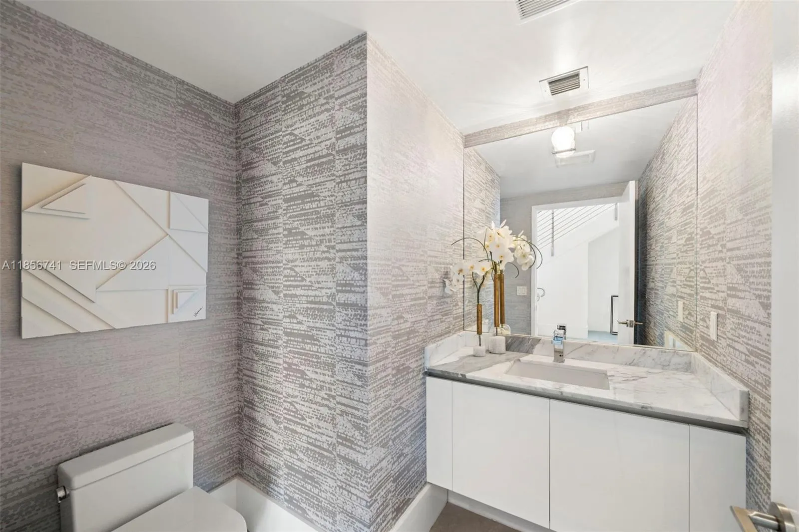 half bath downstairs