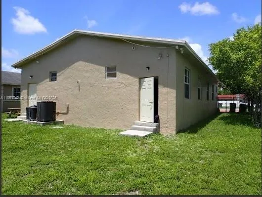 Rear of the church in the center