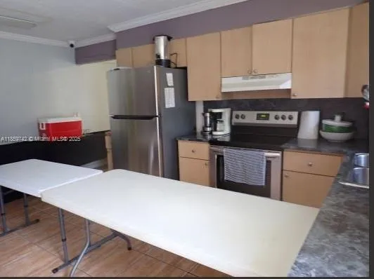 Kitchen in the house