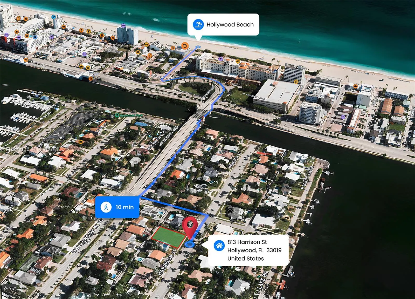 813 Harrison St, Hollywood, Florida 33019, Hollywood, Florida 33019, ,Land,For Sale,813 Harrison St, Hollywood, Florida 33019,A11866603