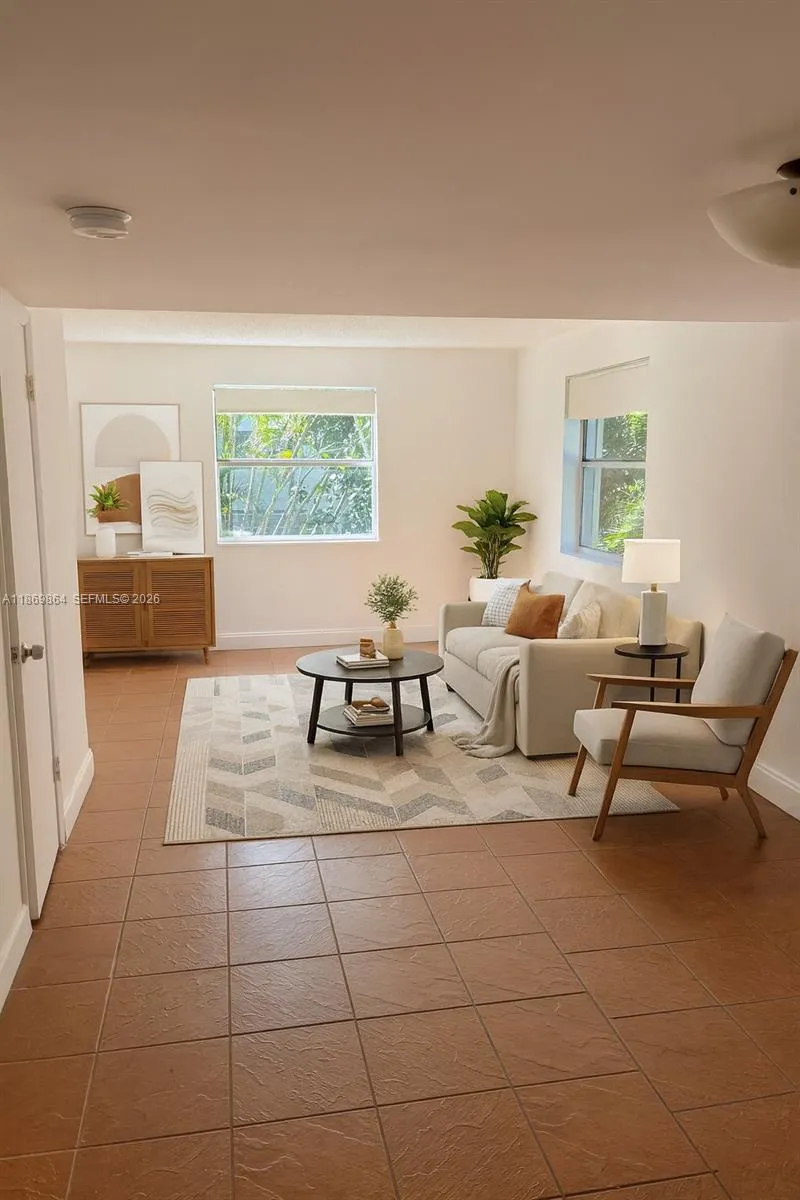 Living Room Virtually stage