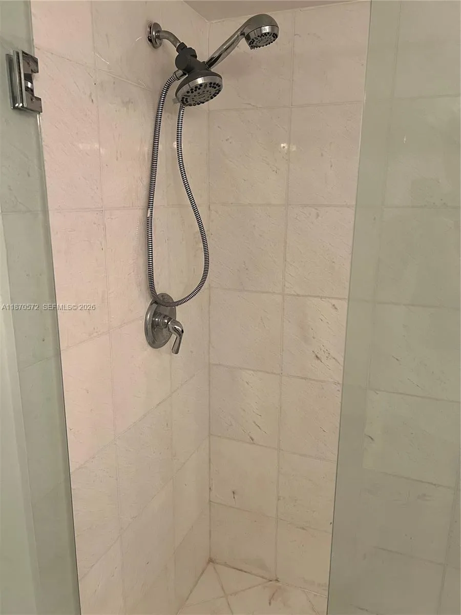 marble shower 2nd bathroom seem less glass