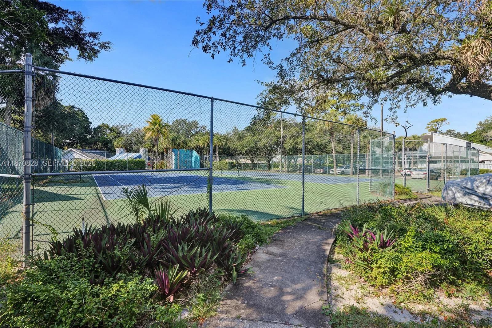 Tennis courts