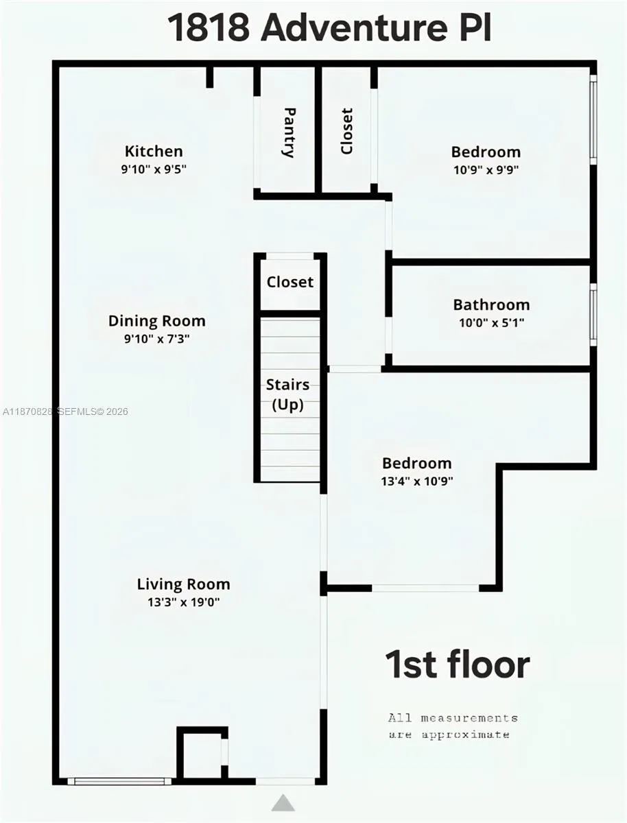 1818 Adventure Pl, North Lauderdale, Florida 33068, North Lauderdale, Florida 33068, 3 Bedrooms Bedrooms, ,2 BathroomsBathrooms,Residential,For Sale,1818 Adventure Pl, North Lauderdale, Florida 33068,A11870828