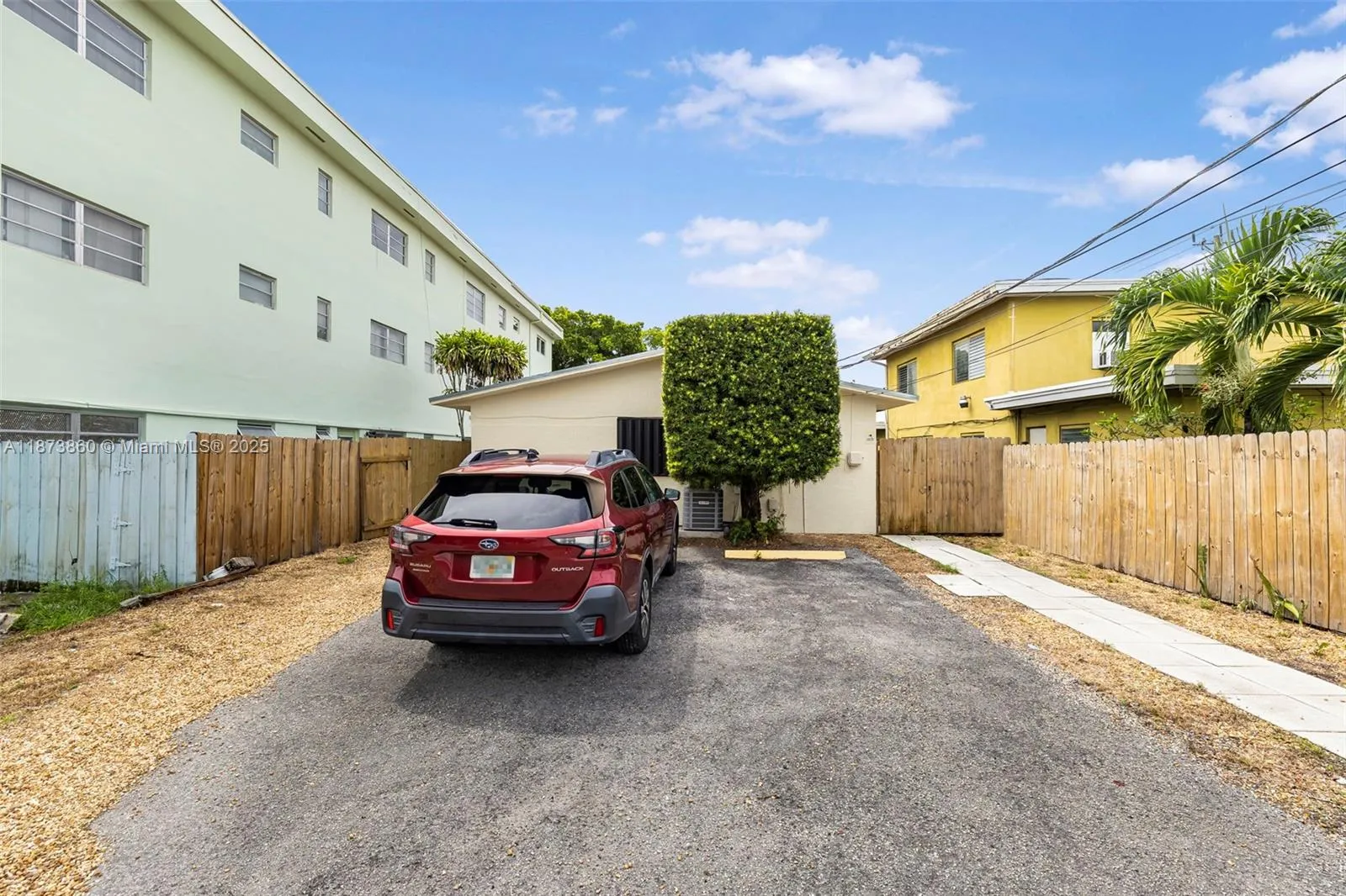 Unit B Parking lot