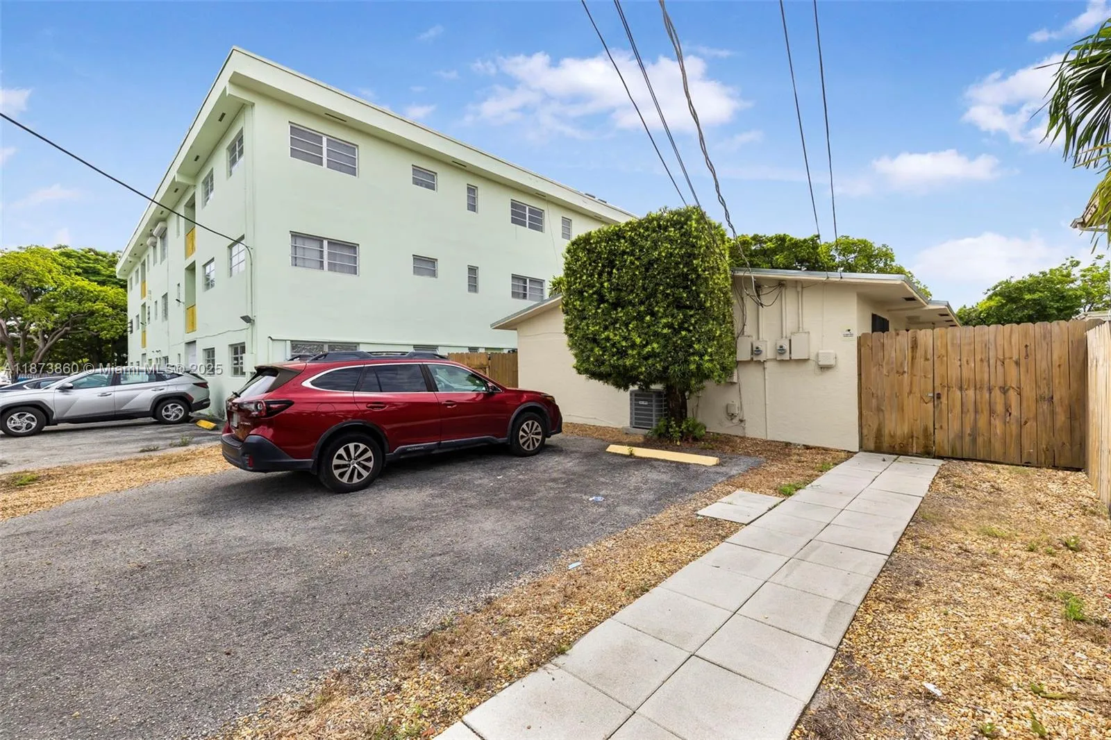 Parking Unit B and Private Patio