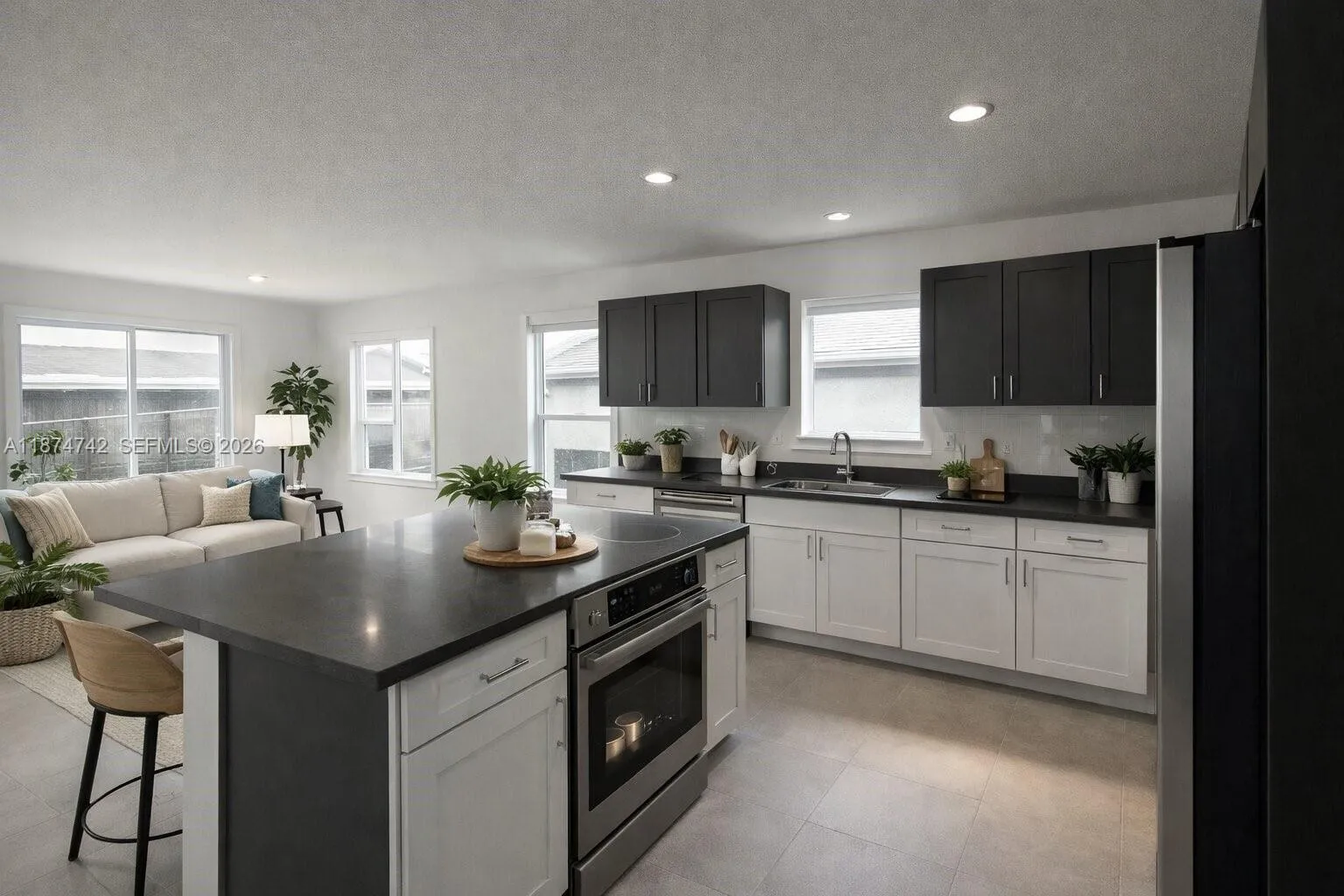 This photo has been virtually staged to help illustrate the property’s potential. Furnishing and decor shown are for visual purpose only and are not included in the sale