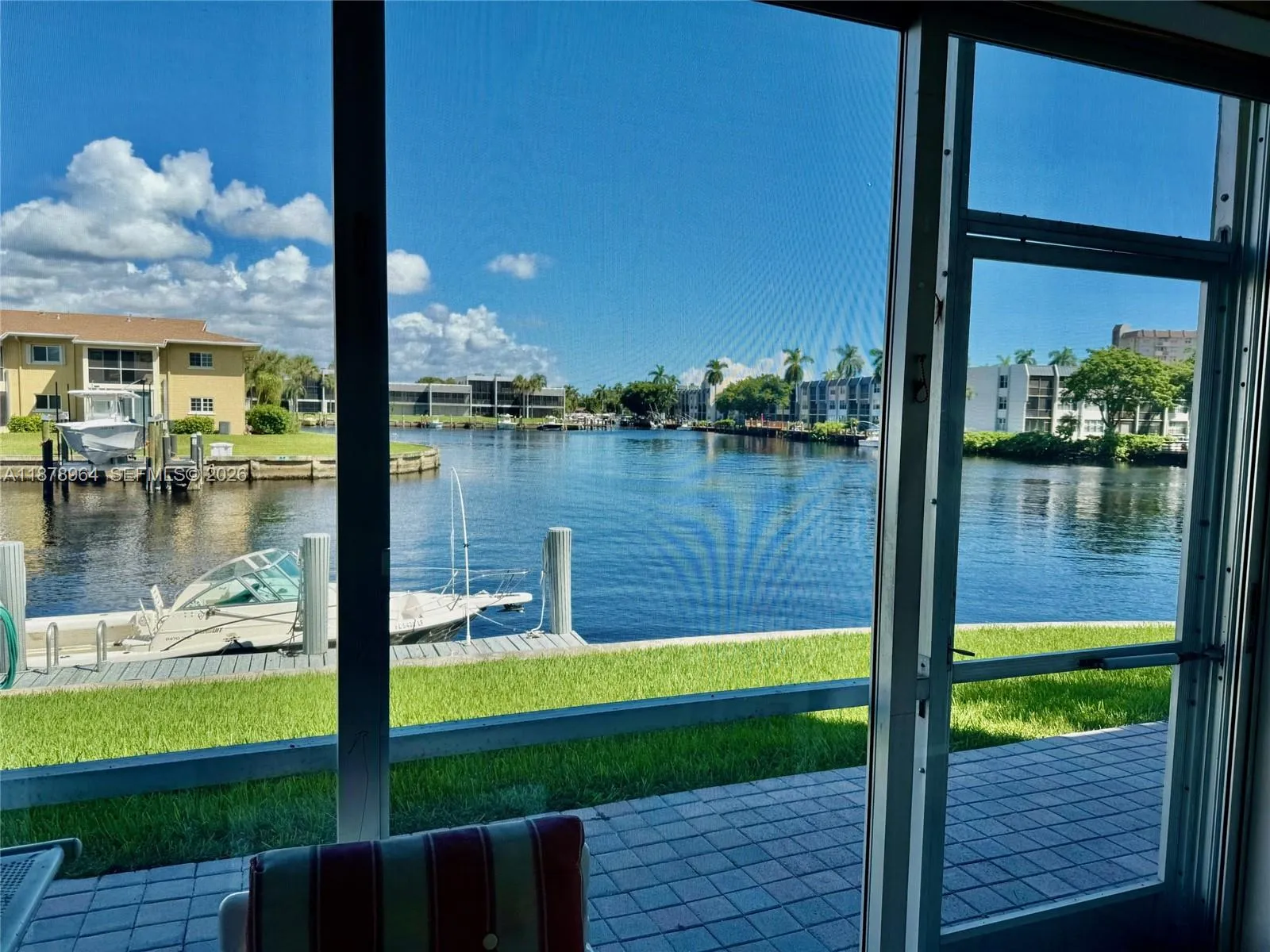Screened patio