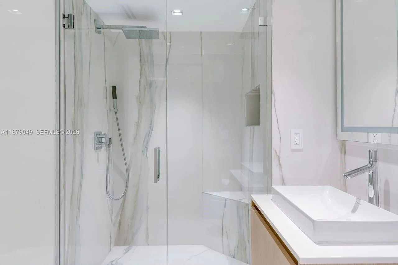 Second full bathroom with shower