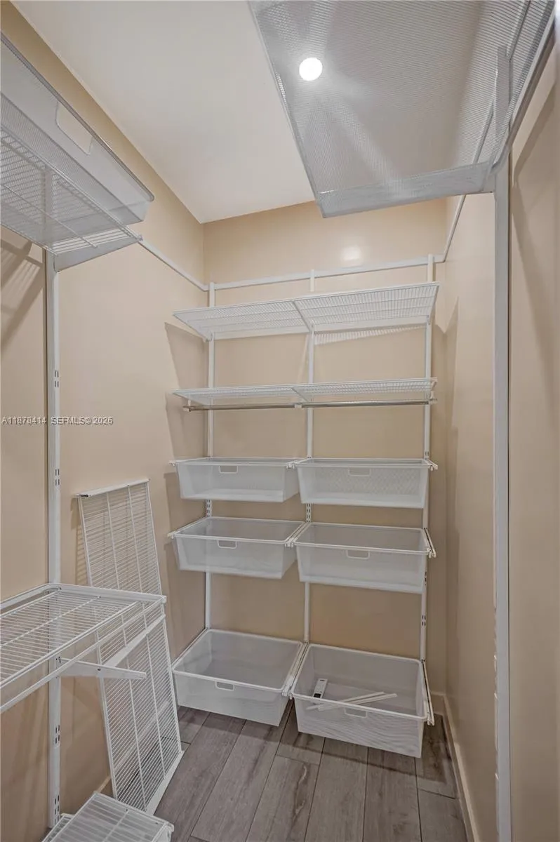 Tons of Space in the Walk-in Closet.