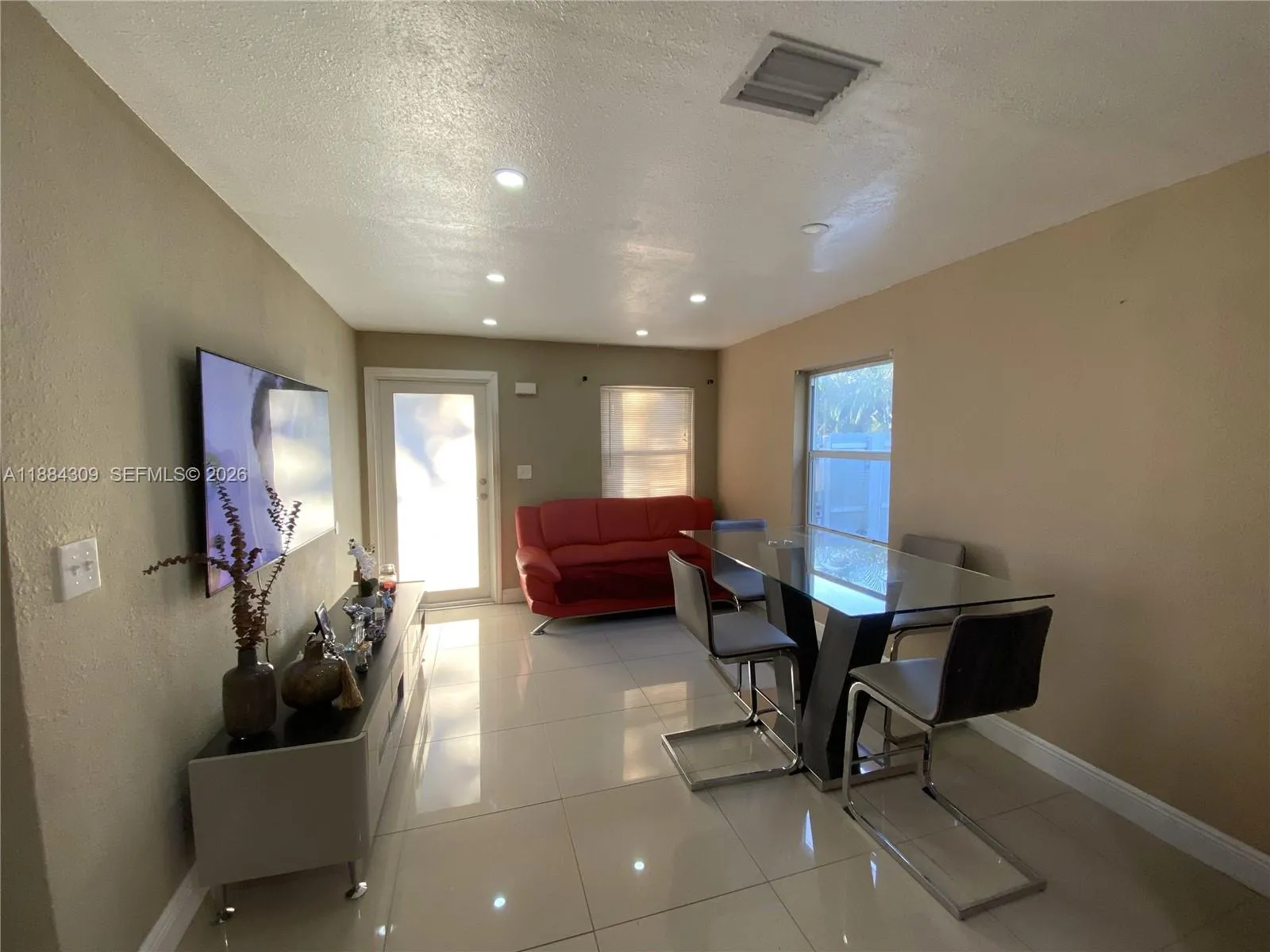 Living and Dining combination