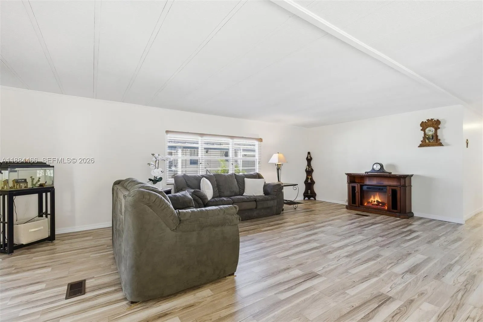Expansive living room.