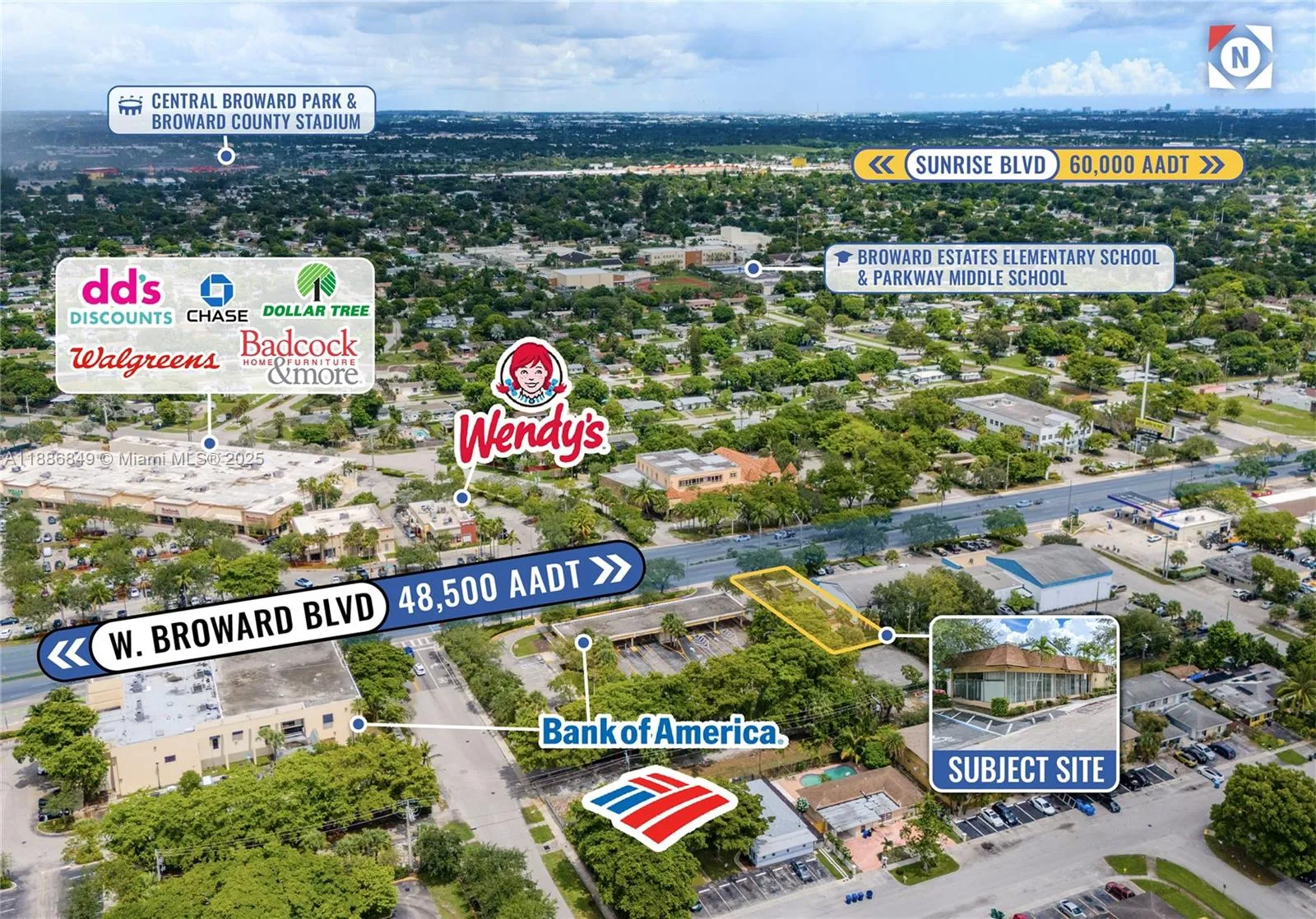 3740 W Broward Blvd, Plantation, Florida 33312, Plantation, Florida 33312, ,Commercial Sale,For Sale,3740 W Broward Blvd, Plantation, Florida 33312,A11886849