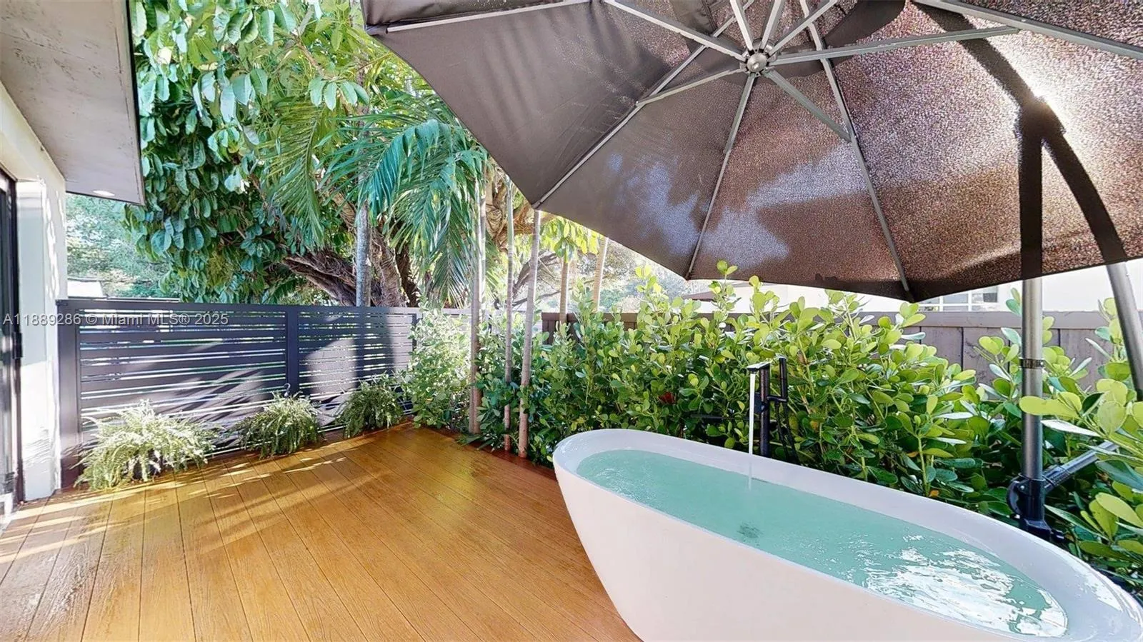 Your secluted Primary Bathroom extension!!  Feels a bit like Bali! WOW!!!