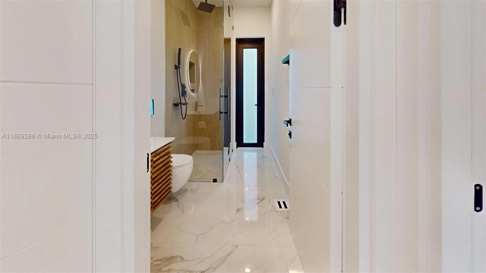 3rd Bathroom, by 3Rd Bedroom, with door to the outside patio, can be used as a \"Cabana\" Bathroom