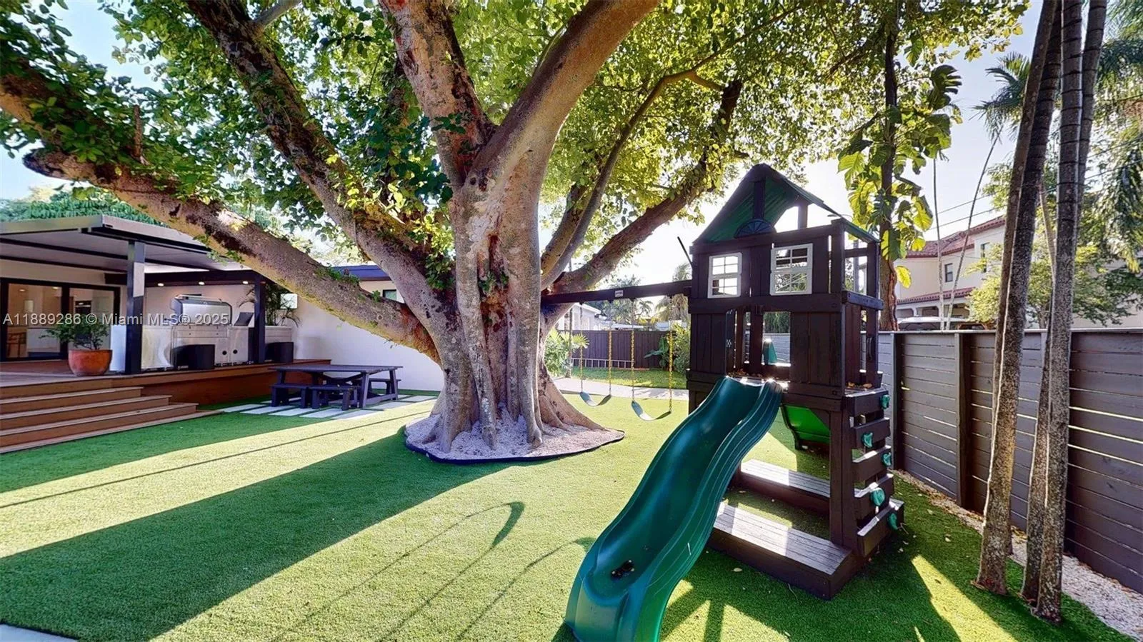 Playground...or room for a large swimming pool