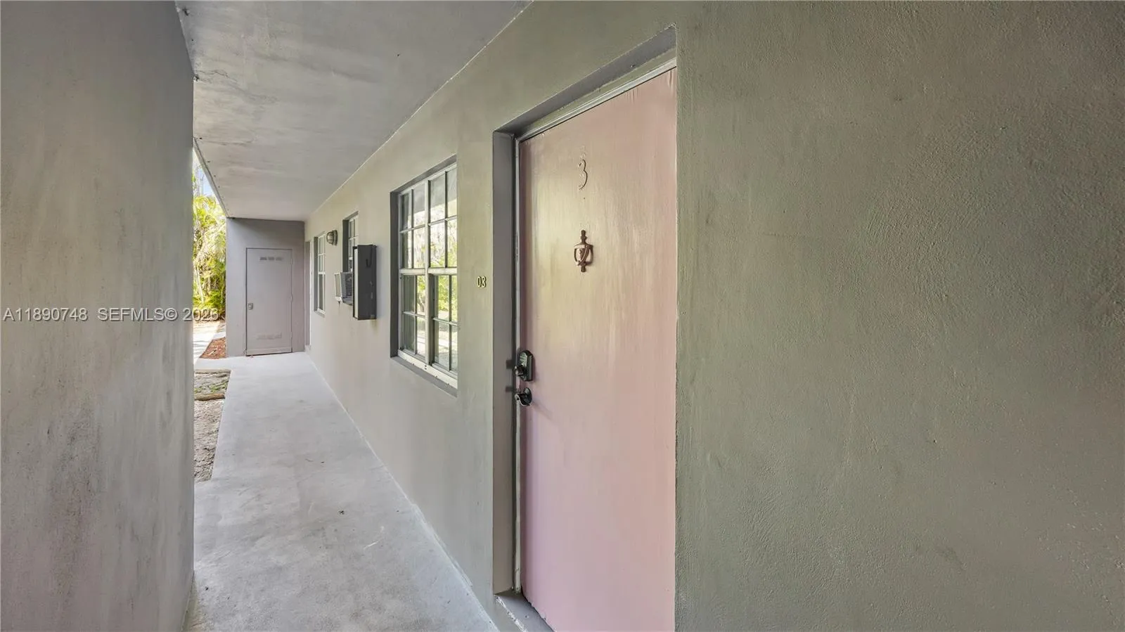 Front Door-location is on first floor inside courtyard.