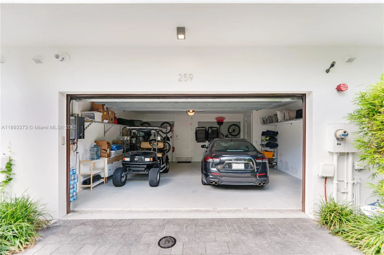 2 car garage