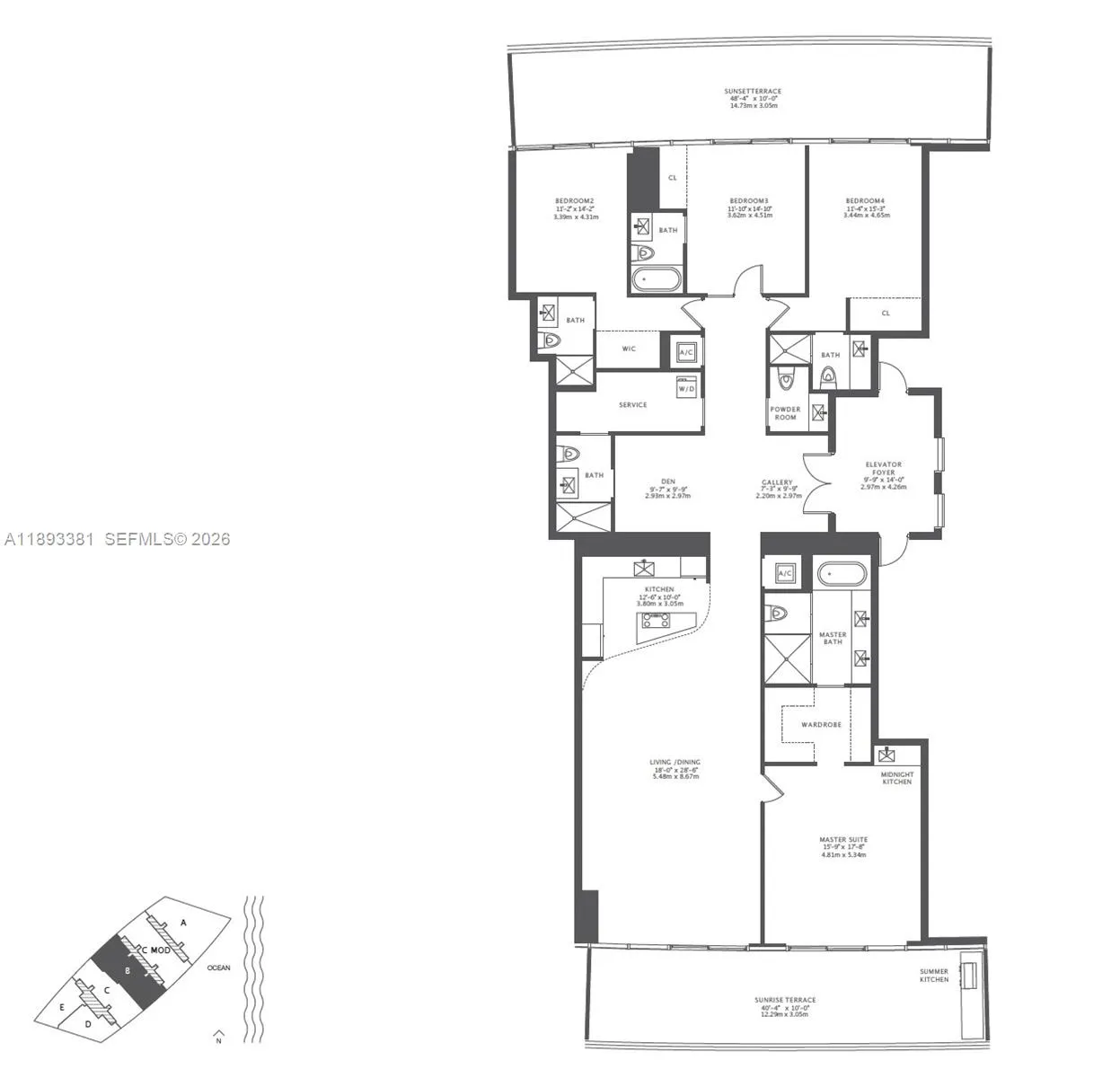 18975 Collins Ave 3402, Sunny Isles Beach, Florida, Sunny Isles Beach, Florida 33160, 4 Bedrooms Bedrooms, ,5 BathroomsBathrooms,Residential,For Sale,18975 Collins Ave 3402, Sunny Isles Beach, Florida,A11893381