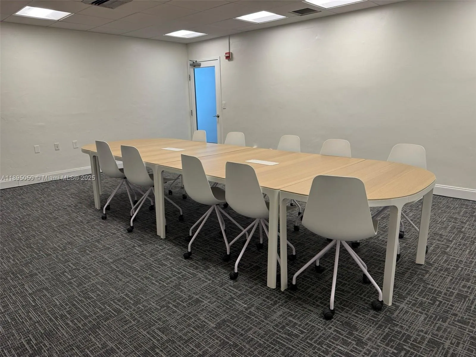 Recently remodeled common area conference room