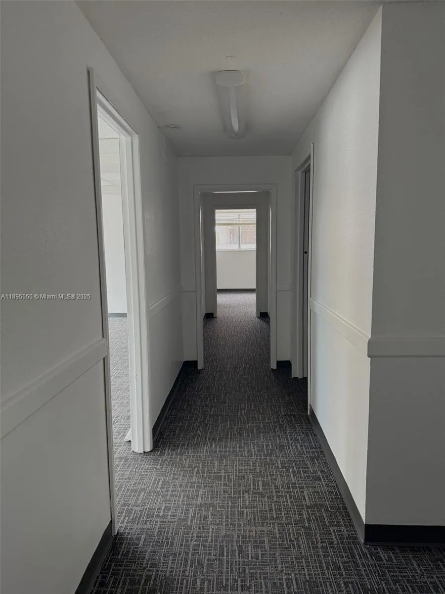 Suite 302 - hallway leading to 3 privates offices