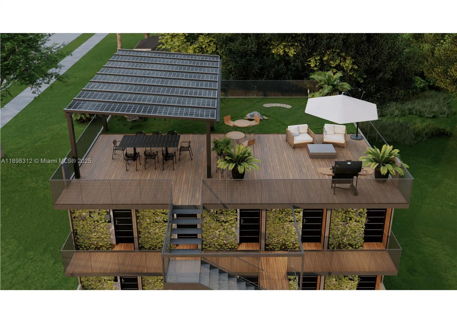 RENDER COINTAINER BUILDING