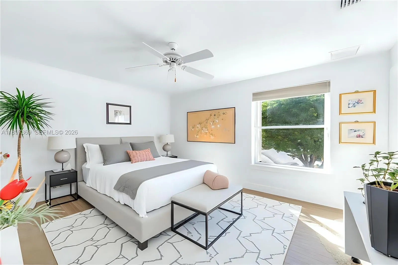 Staged Guest second floor Bedroom