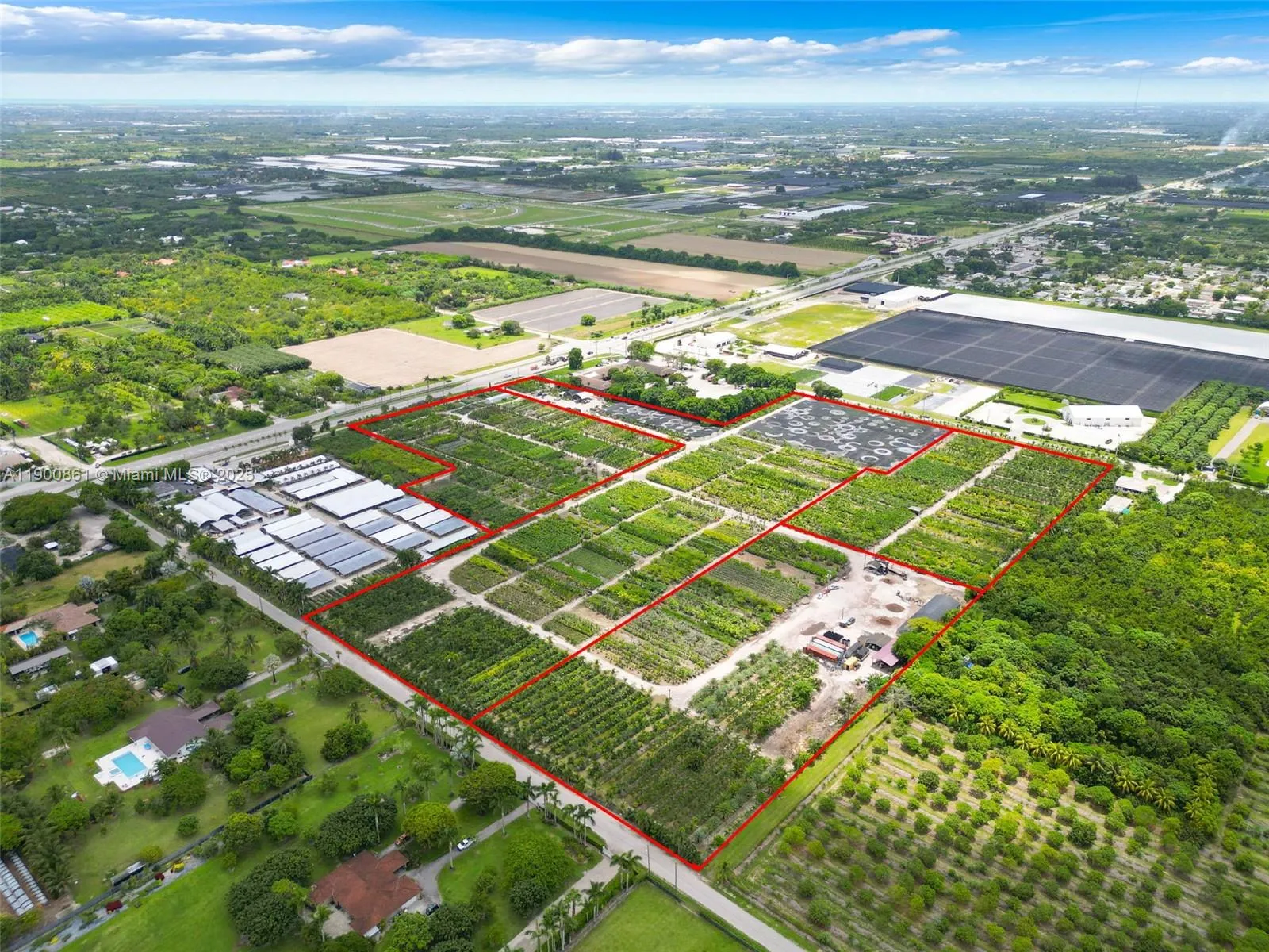 PROPERTY ALSO OPENS ON SW 188 ST. ANOTHER ACCESS IN ROAD. THIS IS ALL ABOUT THE LAND ANDLOCATION  LONG TERM ....WHAT A GREAT SITE FOR OUTPARCEL AND LARGE ANCHOR.