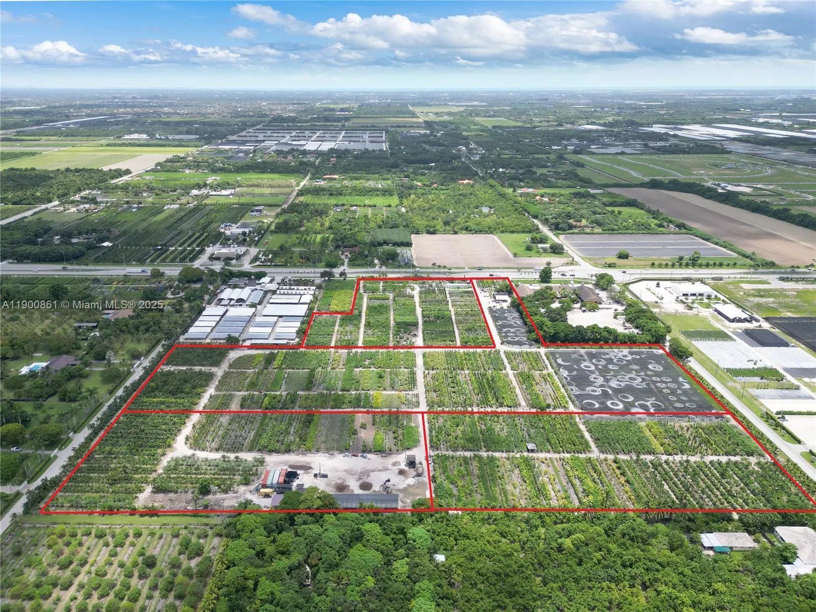 VIEW FROM WEST TO EAST