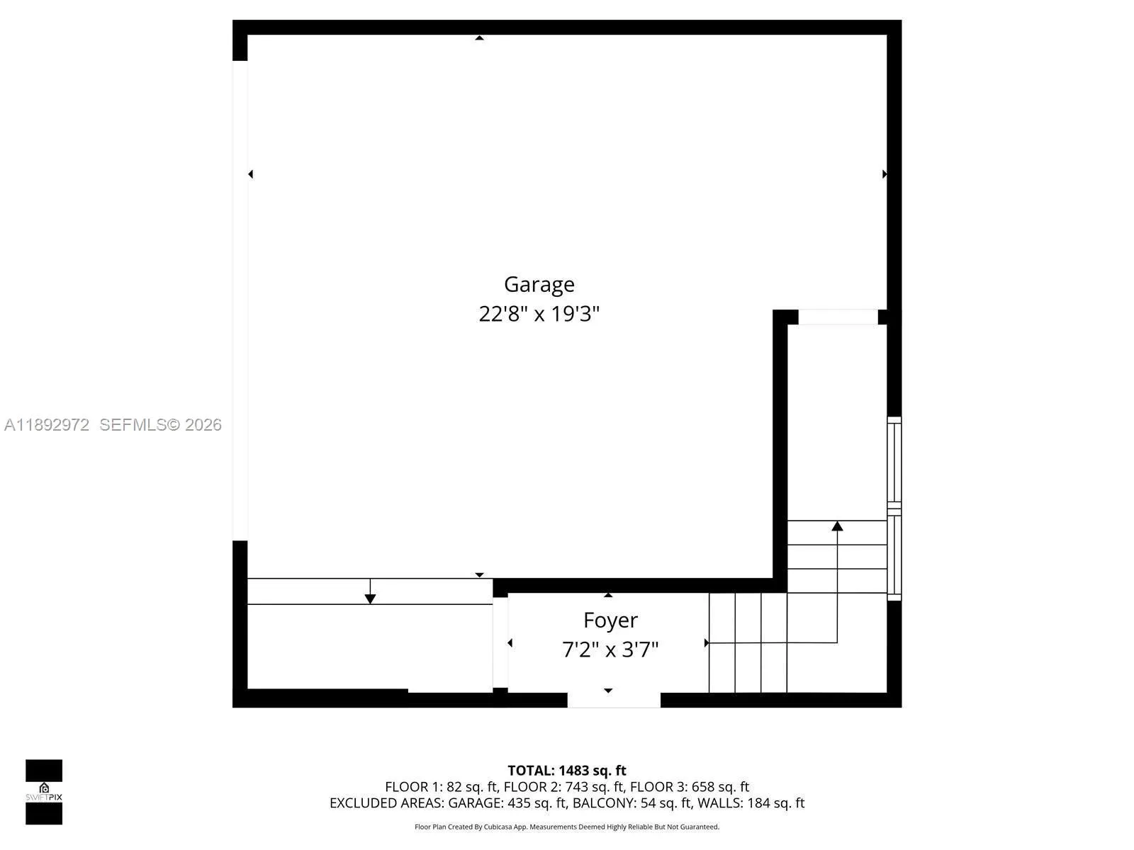 NICE FOYER ENTRY AND MASSIVE GARAGE!
