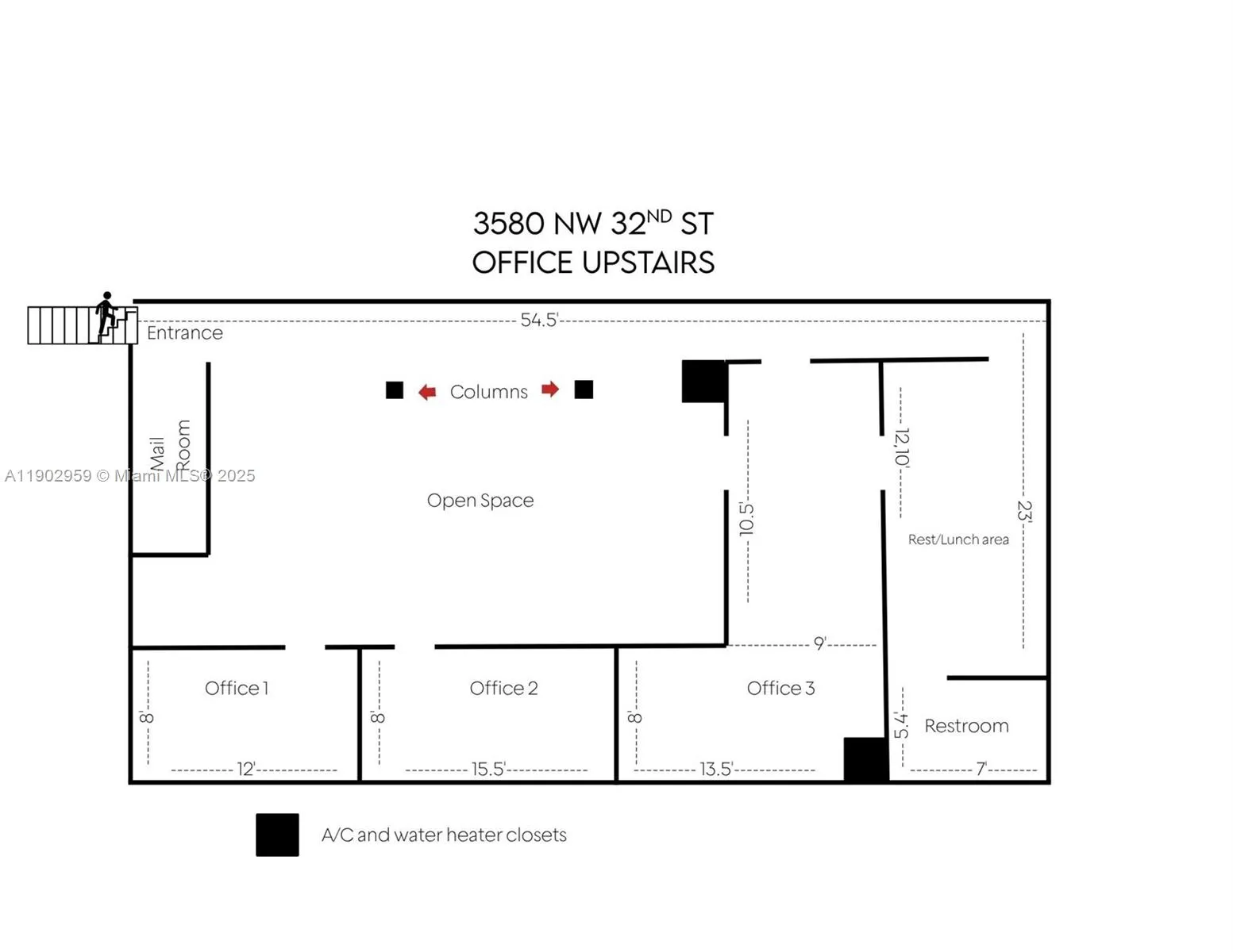 3580 Nw 32nd St, Miami, Florida 33142, Miami, Florida 33142, ,Commercial Lease,For Rent,3580 Nw 32nd St, Miami, Florida 33142,A11902959