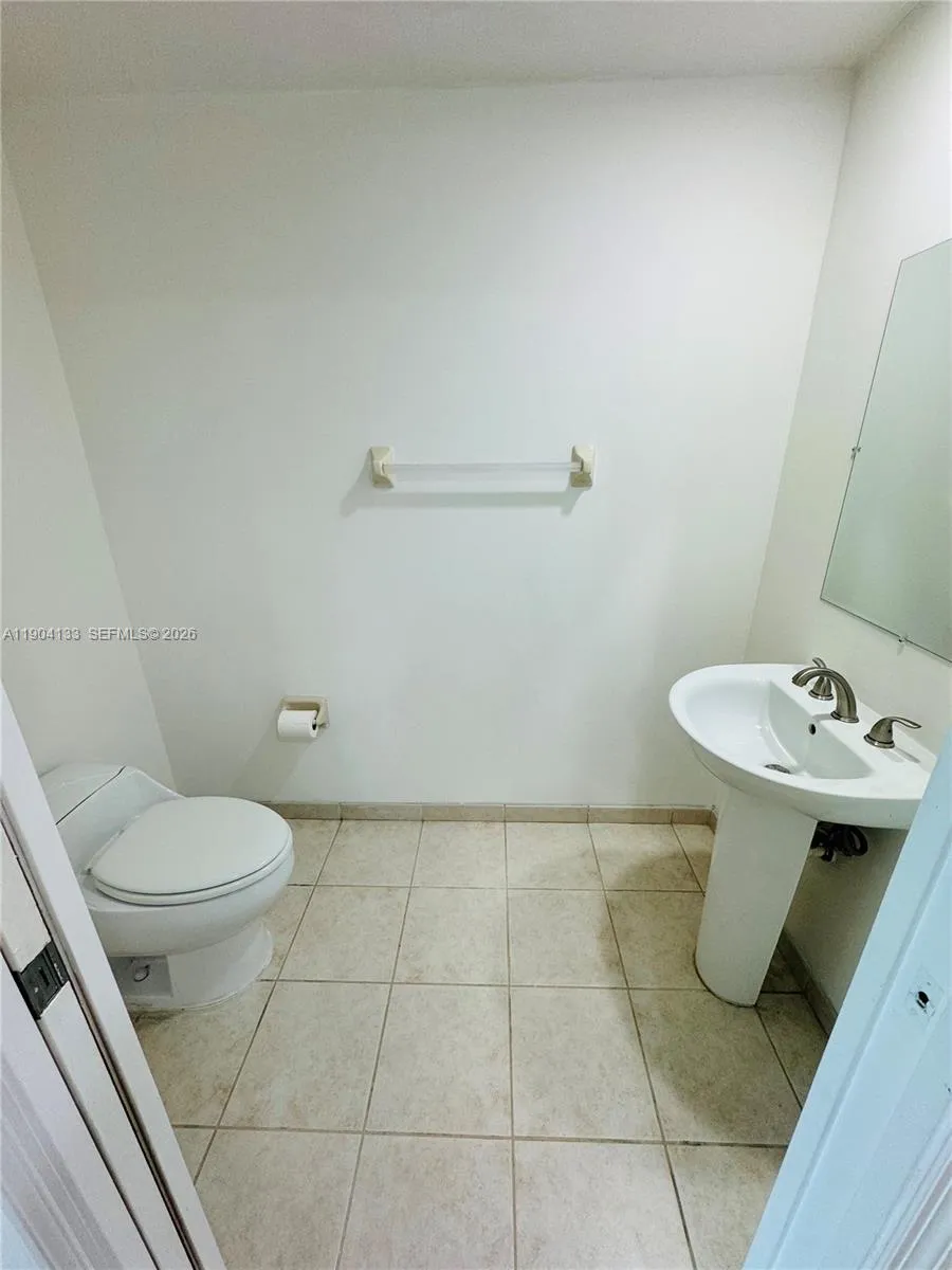 Half bathroom for guests