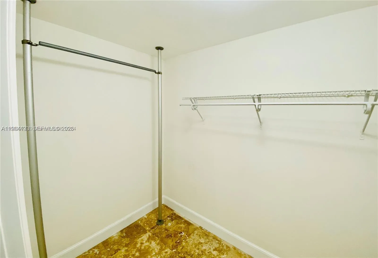Large walk in closet in second bedroom