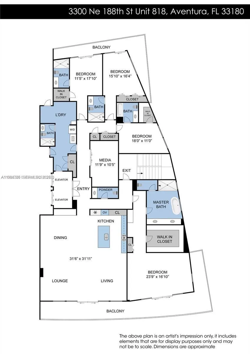 3300 Ne 188th St 818, Aventura, Florida 33180, Aventura, Florida 33180, 4 Bedrooms Bedrooms, ,6 BathroomsBathrooms,Residential,For Sale,3300 Ne 188th St 818, Aventura, Florida 33180,A11904386