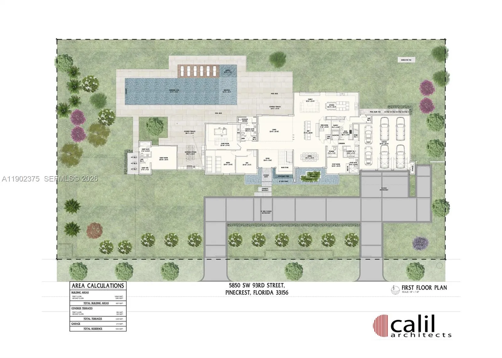 5850 Sw 93rd St, Pinecrest, Florida 33156, Pinecrest, Florida 33156, 8 Bedrooms Bedrooms, ,8 BathroomsBathrooms,Residential,For Sale,5850 Sw 93rd St, Pinecrest, Florida 33156,A11902375