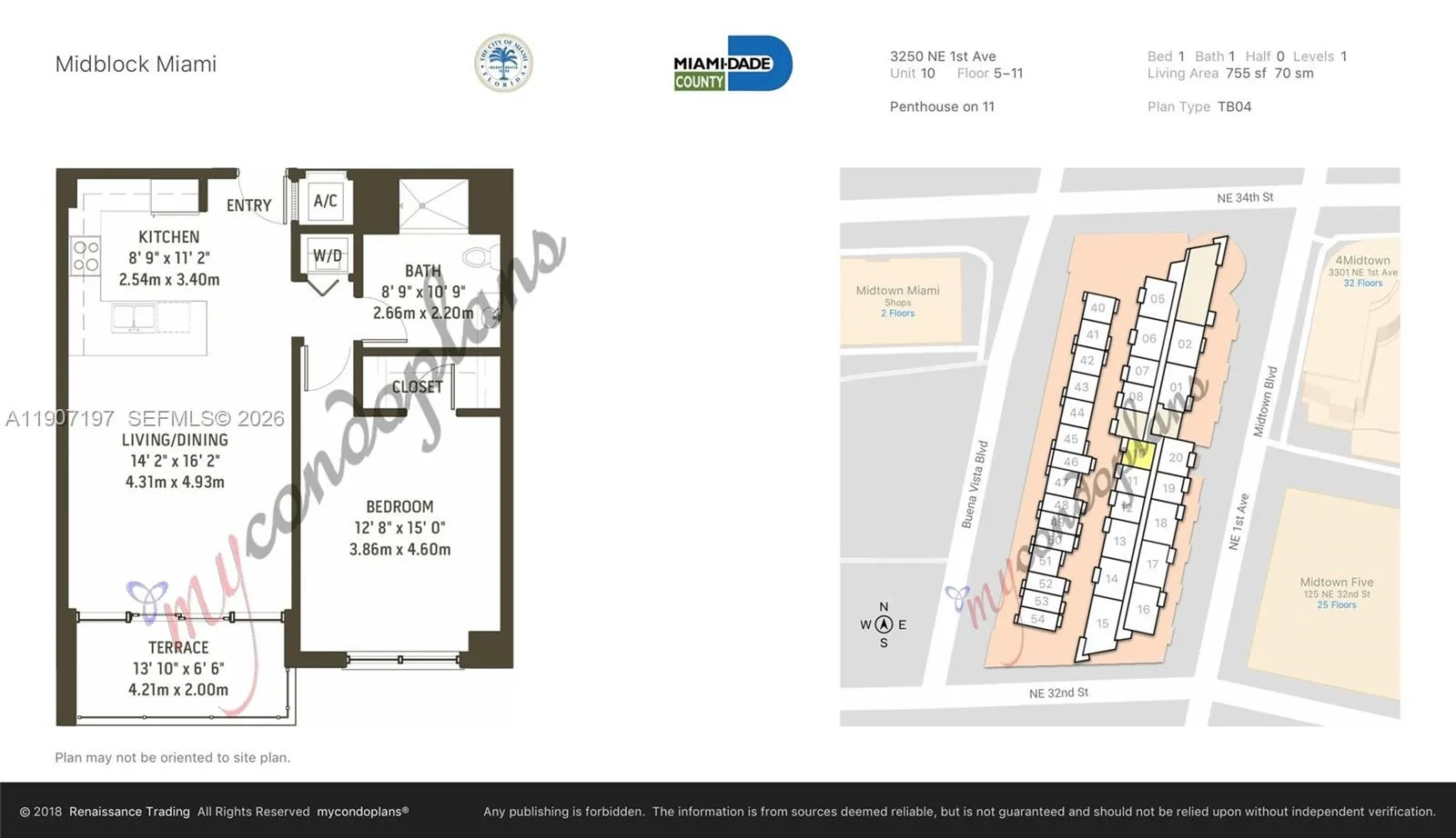 3250 Ne 1st Ave 910, Miami, Florida 33137, Miami, Florida 33137, 1 Bedroom Bedrooms, ,1 BathroomBathrooms,Residential,For Sale,3250 Ne 1st Ave 910, Miami, Florida 33137,A11907197