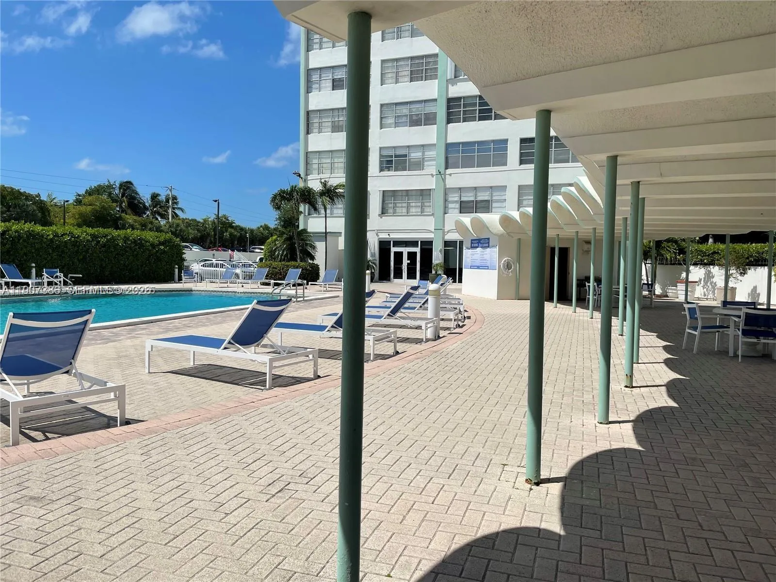 Pool area