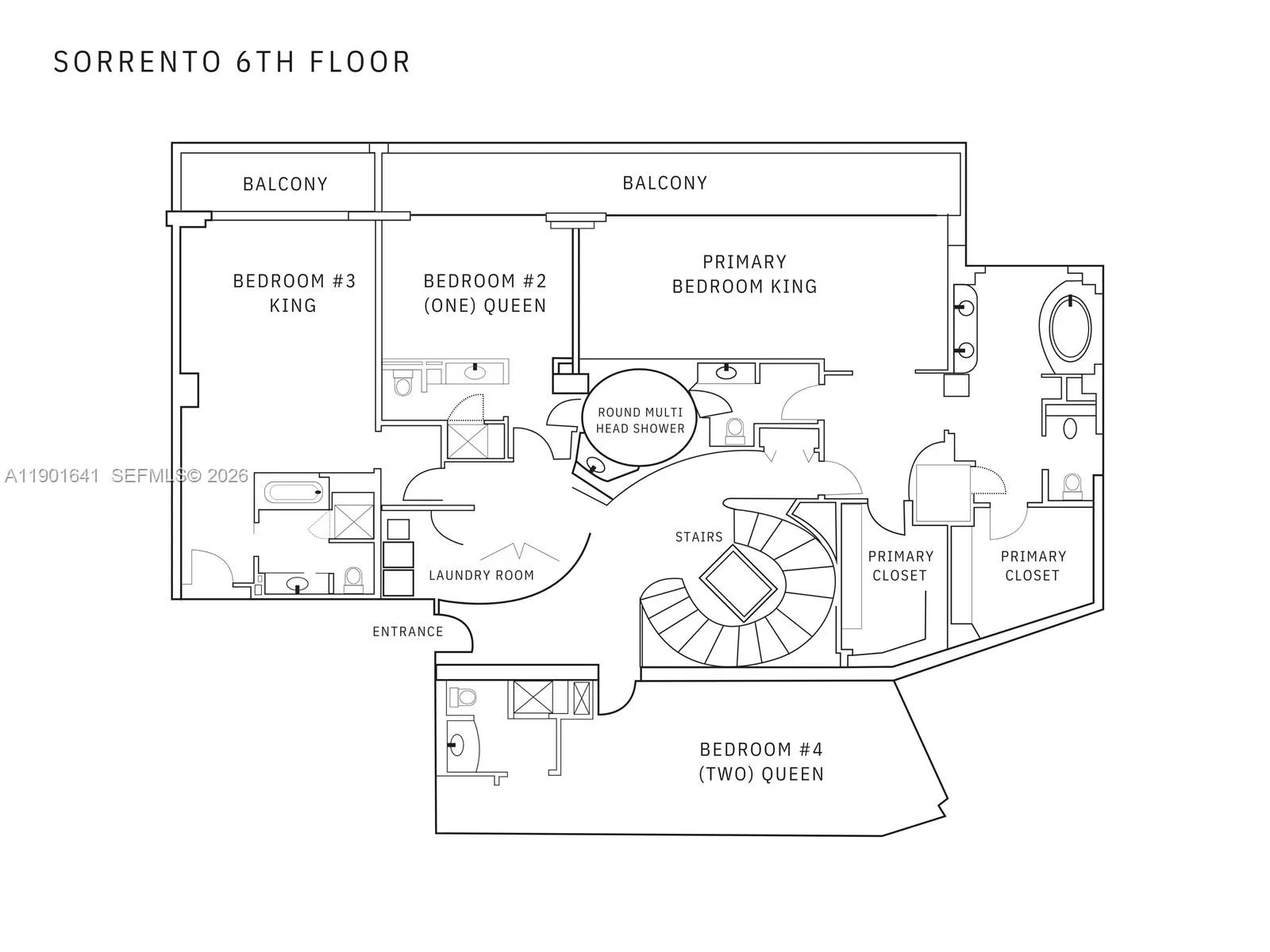 4391 Collins Ave 512, Miami Beach, Florida 33140, Miami Beach, Florida 33140, 5 Bedrooms Bedrooms, ,6 BathroomsBathrooms,Residential,For Sale,4391 Collins Ave 512, Miami Beach, Florida 33140,A11901641